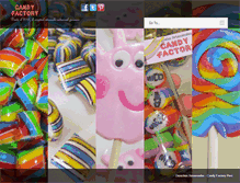 Tablet Screenshot of candyfactoryperu.com